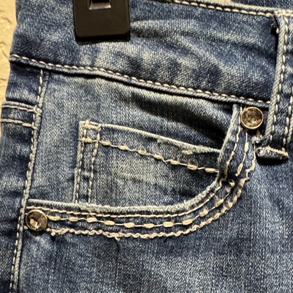 Vanilla Star Dark Blue Boot Cut Jeans - Picture 5 of 5